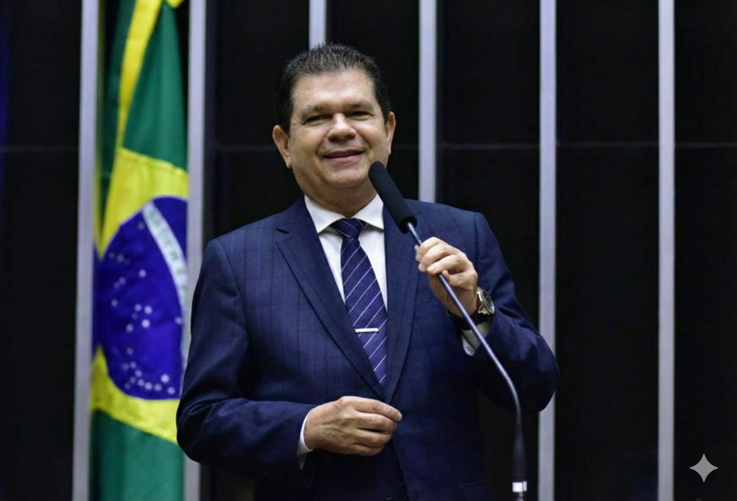 Baseado em foto de Zeca Ribeiro/Câmara dos Deputados, gerada por Gemini