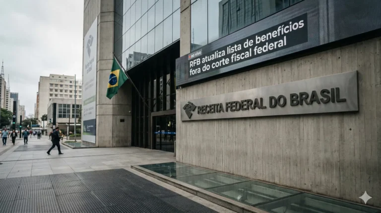 RFB atualiza lista de benefícios fora do corte fiscal federal