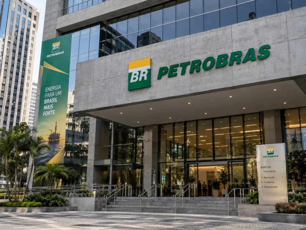 Fachada da sede da Petrobras, empresa que teve R$ 2,79 bilhões em créditos de PIS e Cofins negados pelo CARF